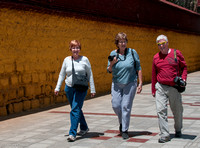 Wendy, Michelle and Brian as we walked to lunch.