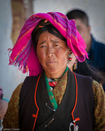 Another local lady near Potala Palace this afternoon. Plenty of opportunities for faces.