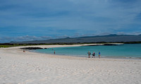 Another view of the white sand beach of the Island.