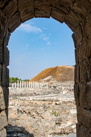 Beit Shean the view from the theatre.