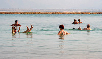 Deep in the Dead Sea.